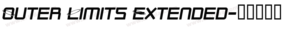 Outer Limits Extended字体转换